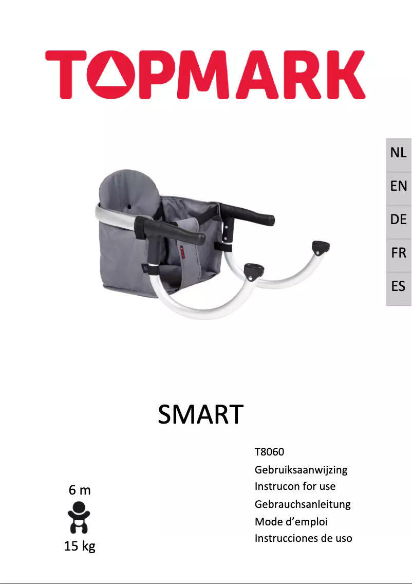 First page image of the manual for Smart T8060