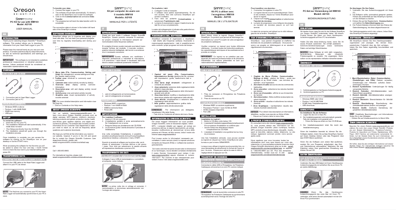 First page image of the manual for AD105