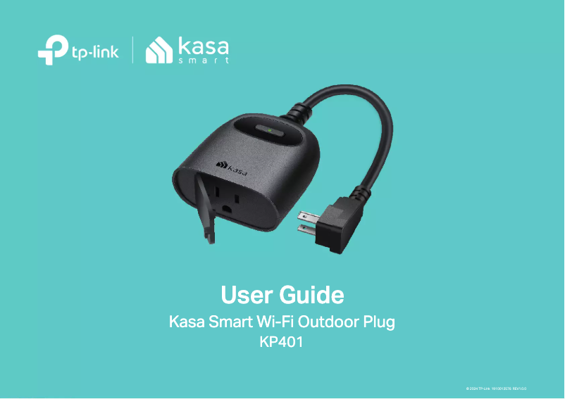 Page 1 of the manual User Manual TP-Link KP401