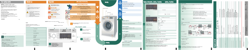 Page 1 of the manual User Manual Siemens WS12M461BY