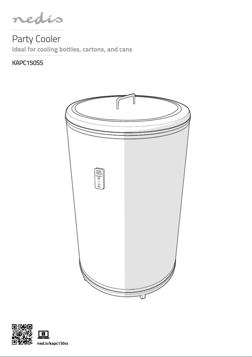 Page 1 of the manual User Manual Nedis KAPC150SS