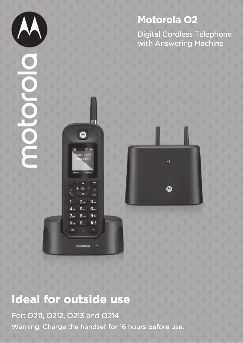 First page image of the manual for O211