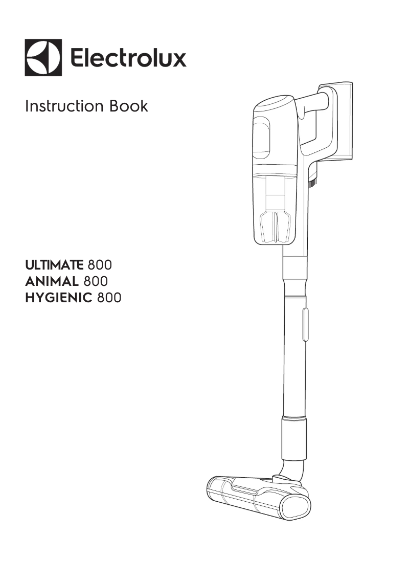 Page 1 of the manual User Manual Electrolux E6WMFR010
