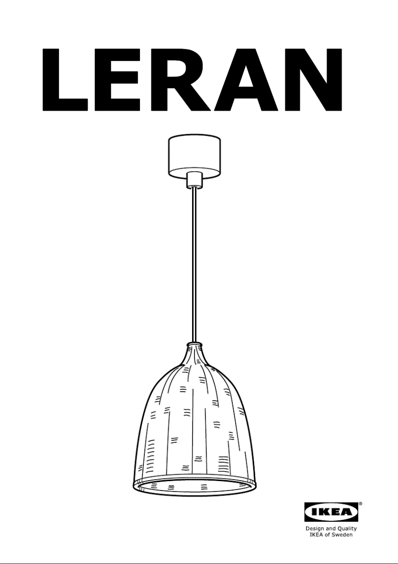 First page image of the manual for LERAN