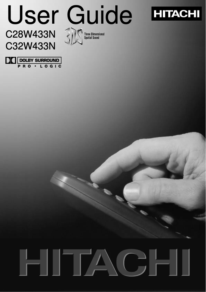 First page image of the manual for C32W433N