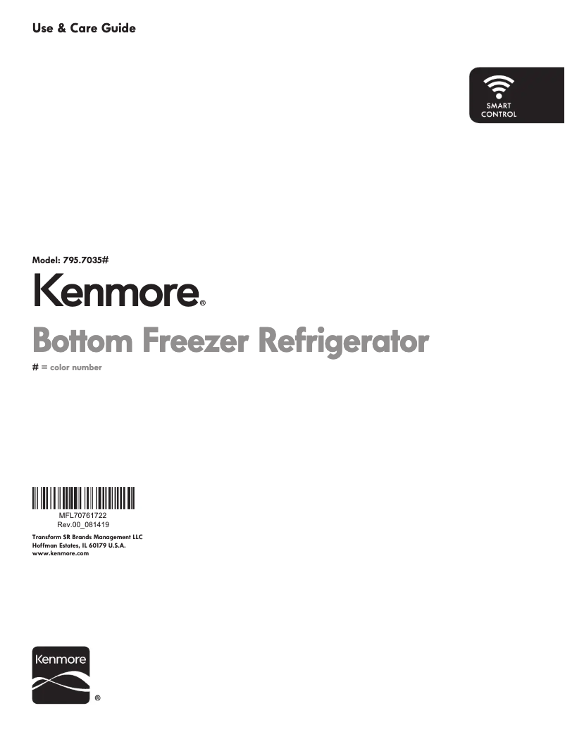 First page image of the manual for 70357