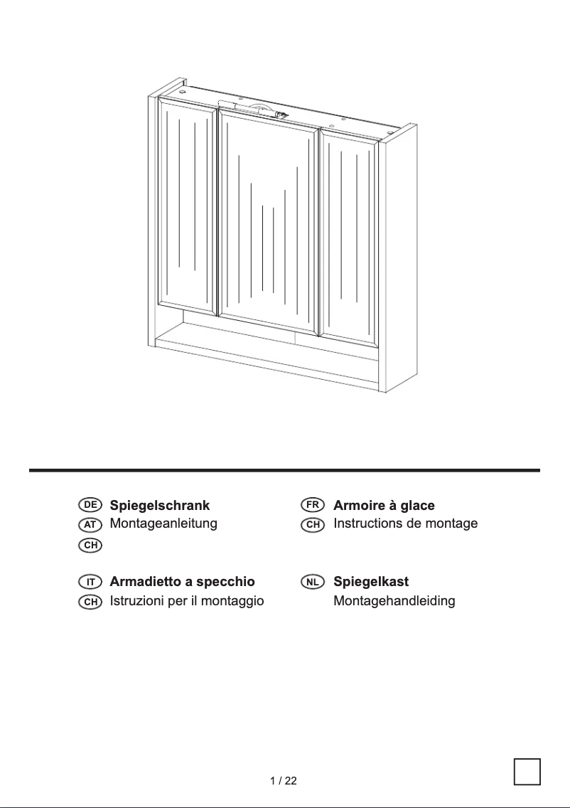 First page image of the manual for IAN 75985
