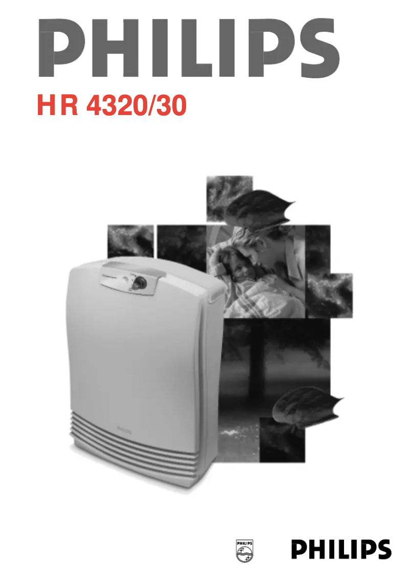 Page 1 of the manual User Manual Philips HR4320