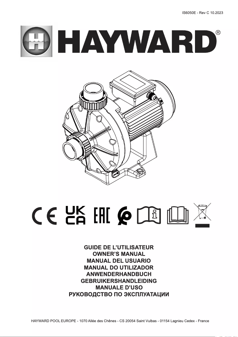 First page image of the manual for Booster Pump