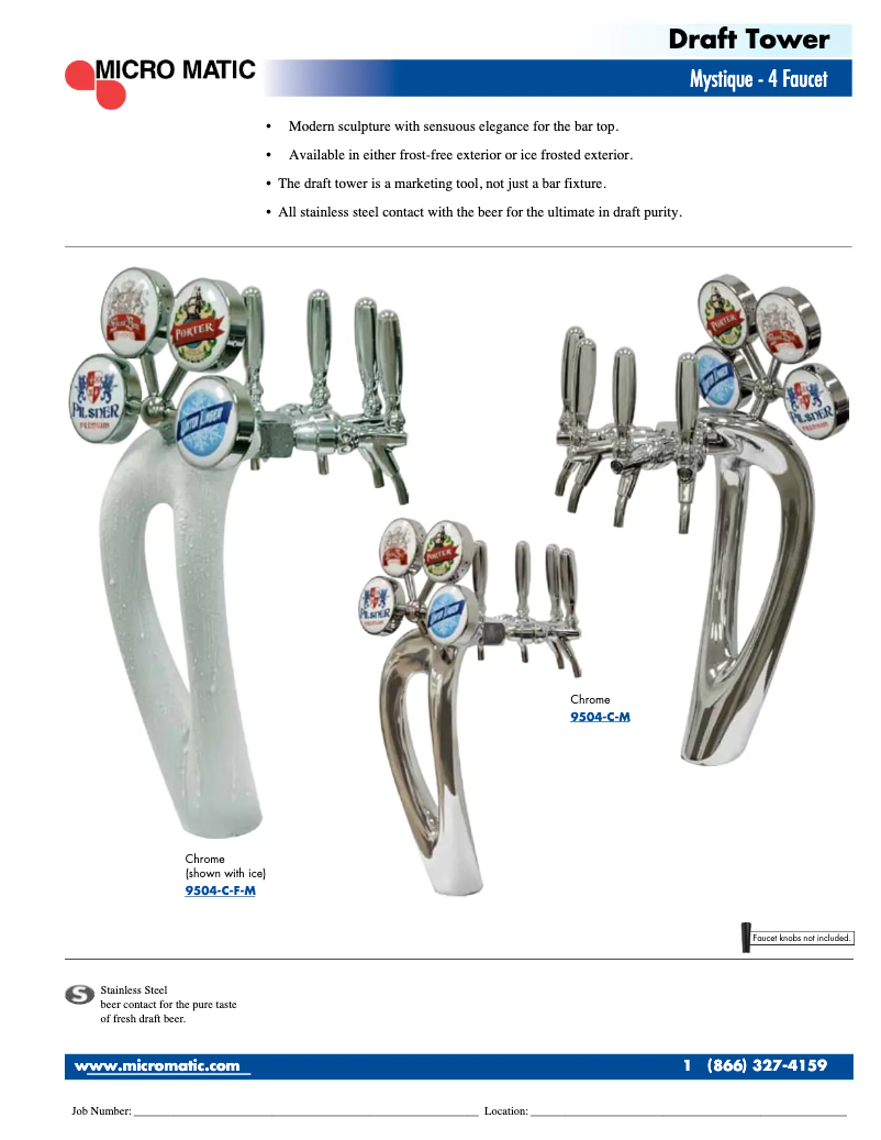 First page image of the manual for 9504-F