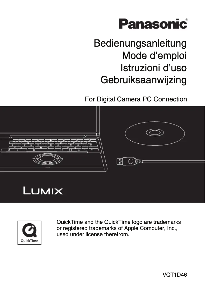 First page image of the manual for Lumix DMC-LZ7