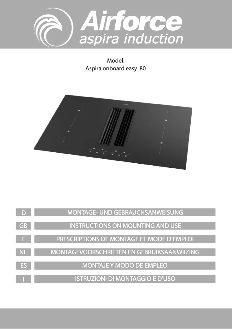 Page 1 of the manual User Manual Airforce Aspira onboard easy  80