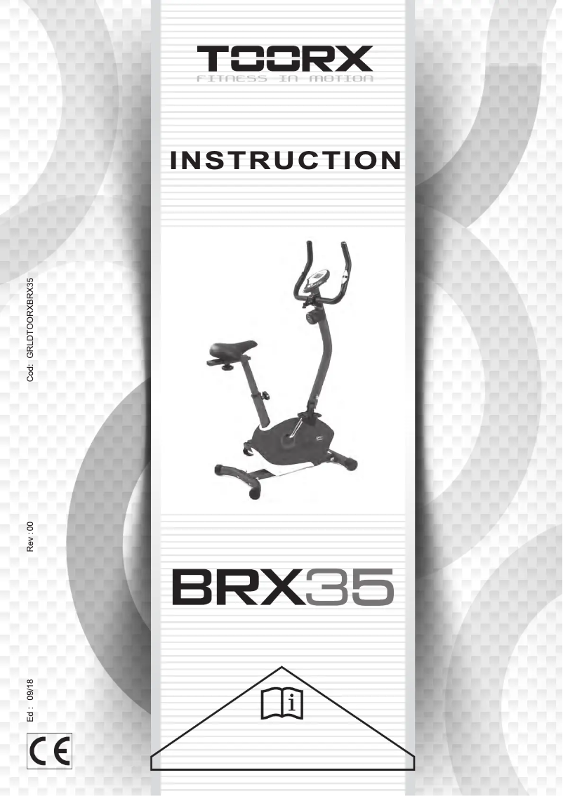 Page 1 of the manual User Manual Toorx BRX-35