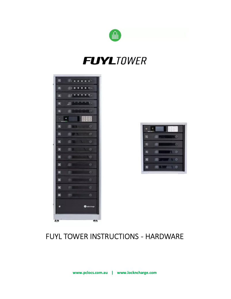 First page image of the manual for FUYL Tower 15