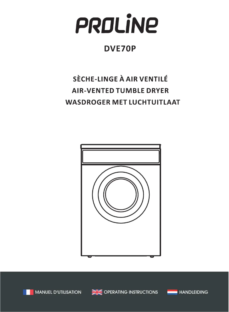 First page image of the manual for DVE70P