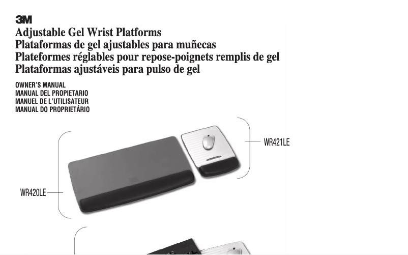 First page image of the manual for WR421LE