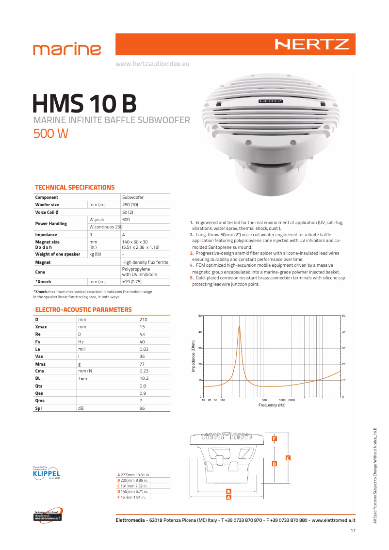 Image de la première page du manuel de l'appareil HMS10B