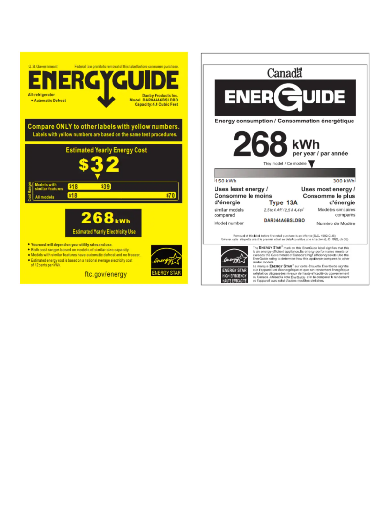 First page image of the manual for DAR044A6BSLDBO