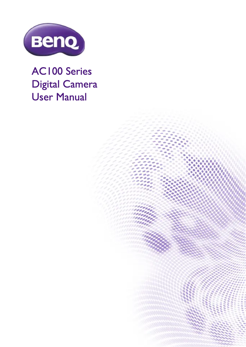 Page 1 de la notice Manuel utilisateur BenQ 9H.A1Y01.9AA