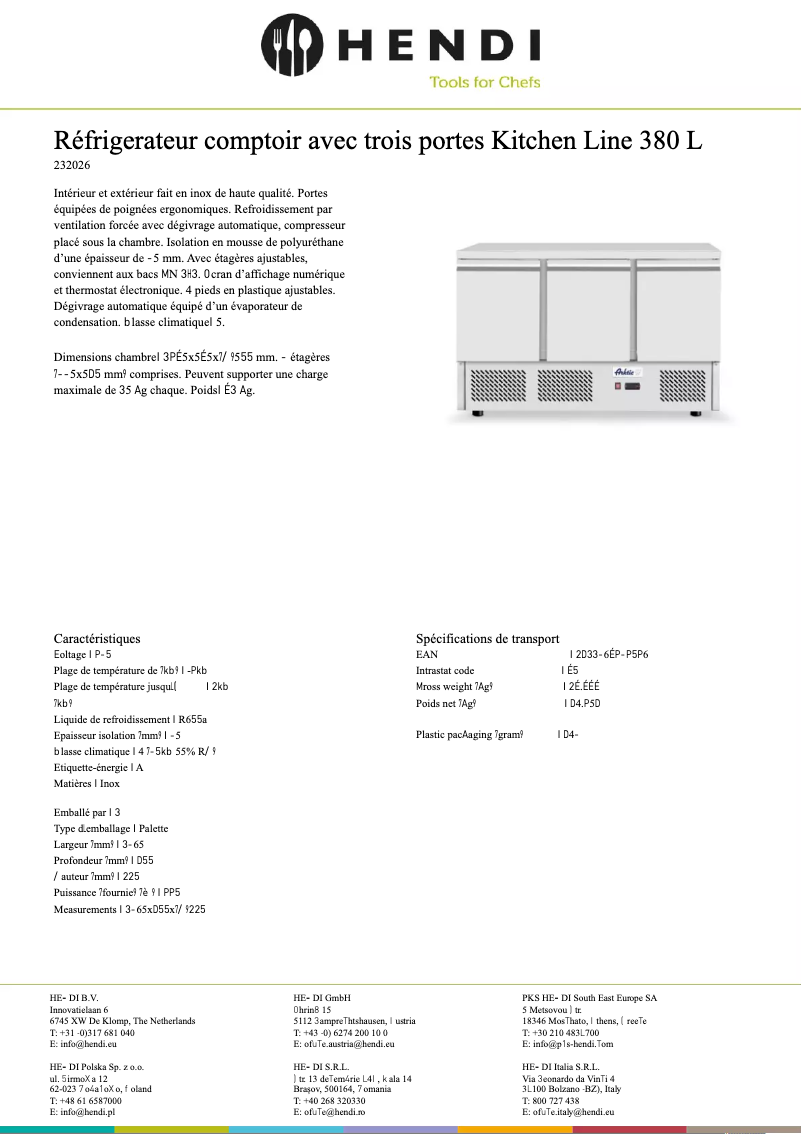 First page image of the manual for 232026