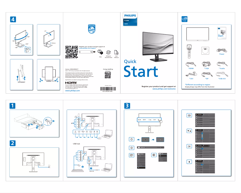 First page image of the manual for 242S9JML
