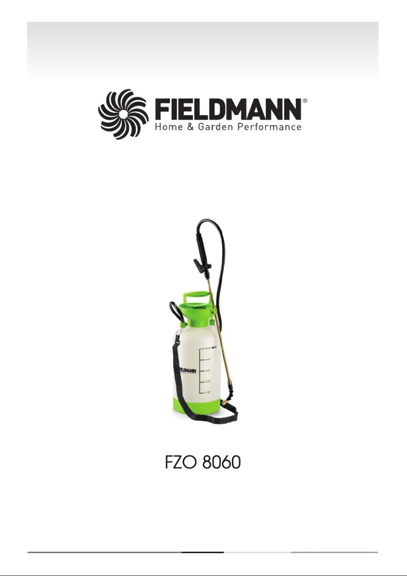 Page 1 of the manual User Manual Fieldmann FZO 8060
