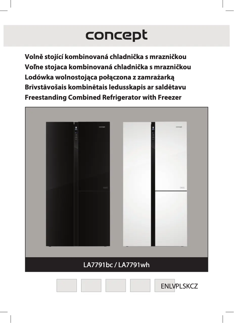 First page image of the manual for LA7791WH