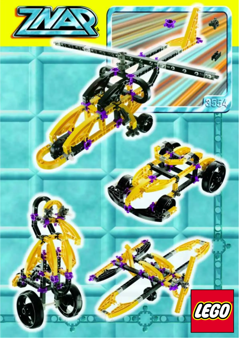 First page image of the manual for ZNAP Mini-Constructor Set