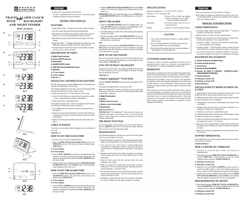 First page image of the manual for AS688NE