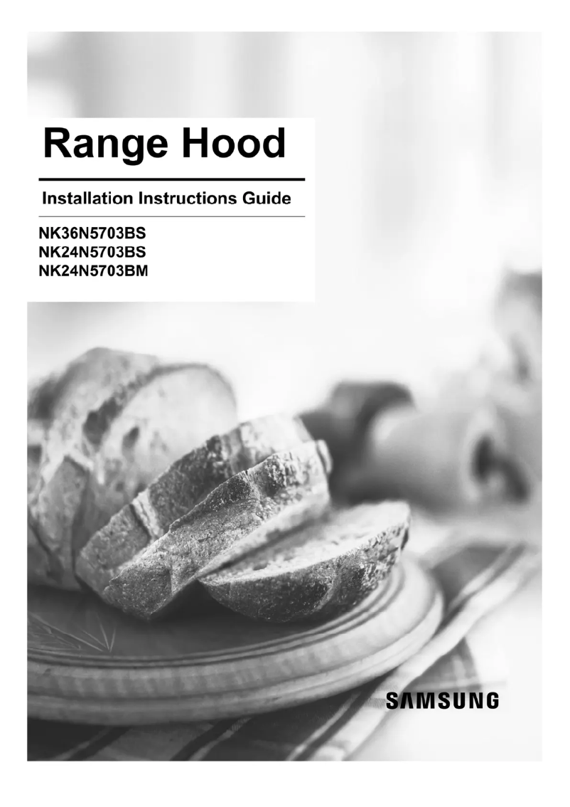 First page image of the manual for NK24N5703BM