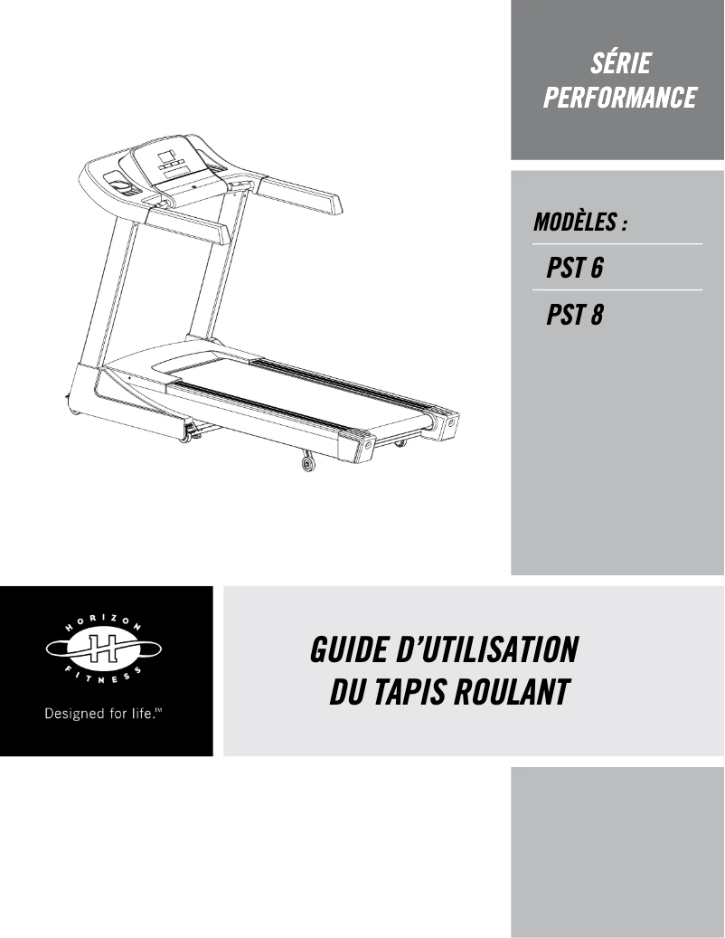 First page image of the manual for PST 6