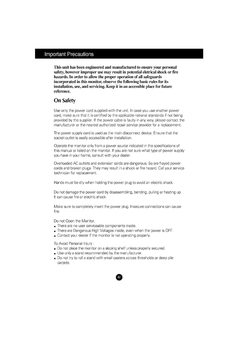 Page 1 of the manual User Manual LG T910SU