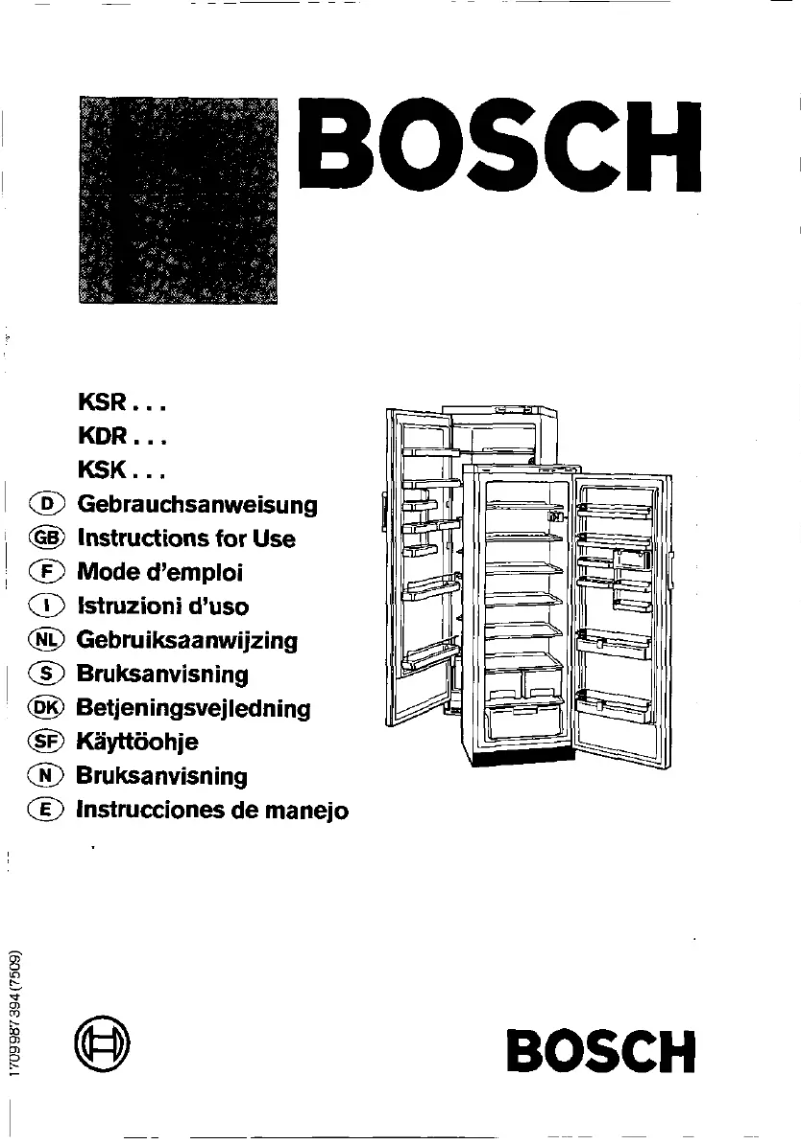 First page image of the manual for KSK3701