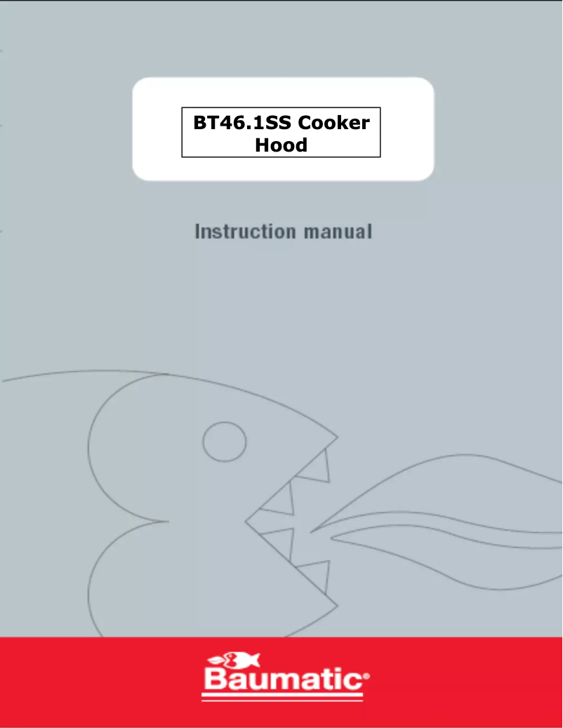 First page image of the manual for BT46.1SS