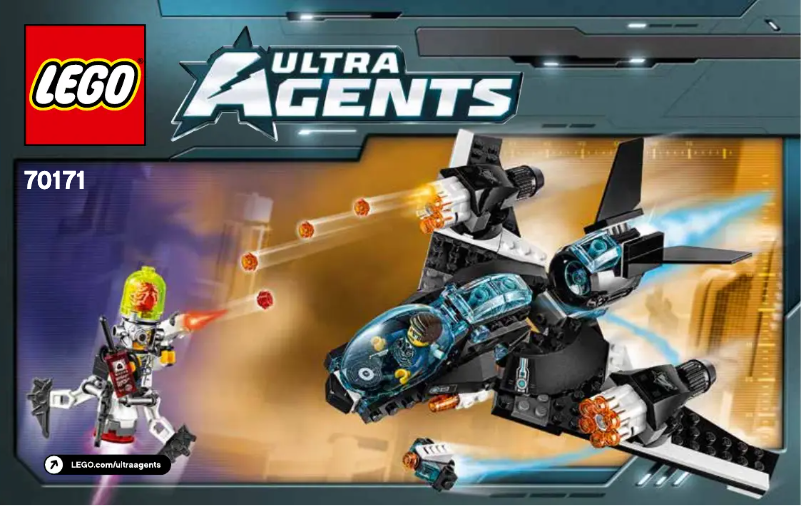 Page 1 of the manual User Manual Lego Ultra Agents 70171