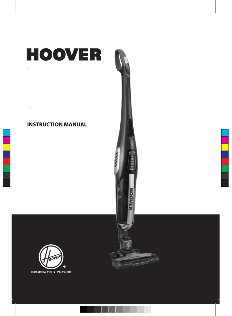 Page 1 of the manual User Manual Hoover Unplugged UNP24S001