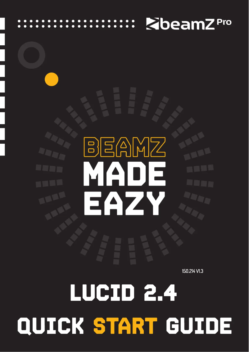 First page image of the manual for LUCID 2.4