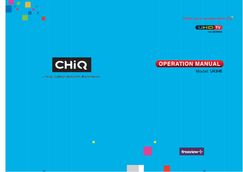 Page 1 de la notice Manuel utilisateur CHiQ U43H6