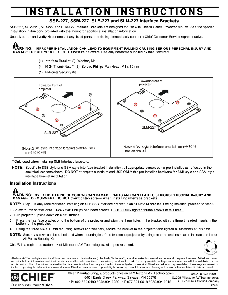 First page image of the manual for RPA227
