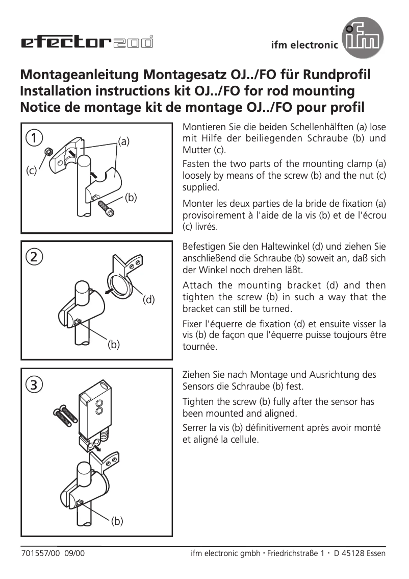 Page 1 of the manual User Manual IFM E20970