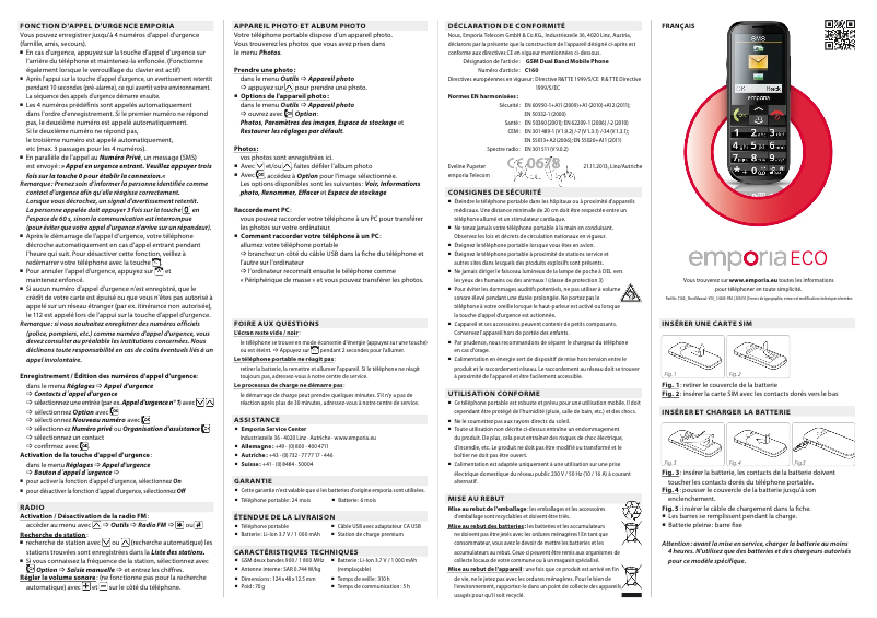 First page image of the manual for Eco