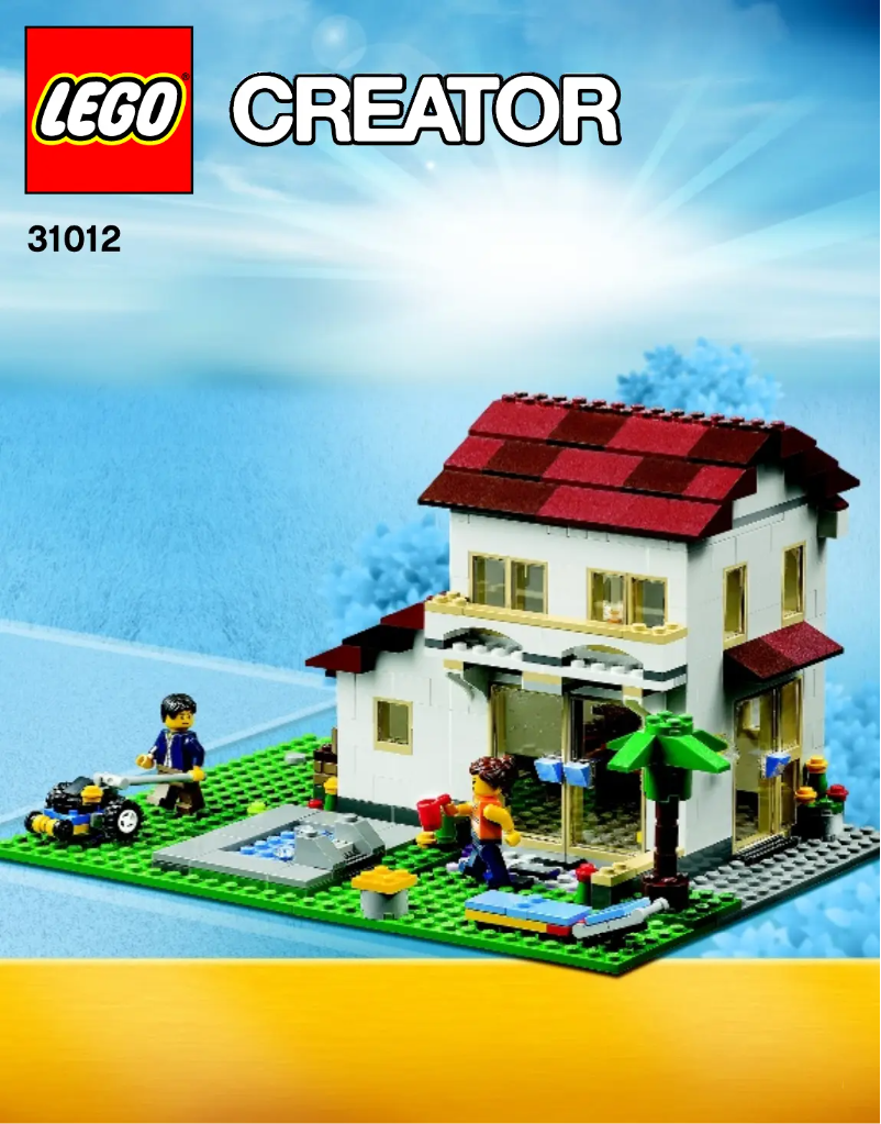 Page 1 of the manual User Manual Lego Creator 31012