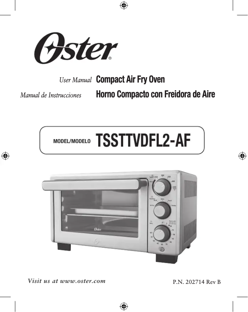 First page image of the manual for TSSTTVDFL2-AF