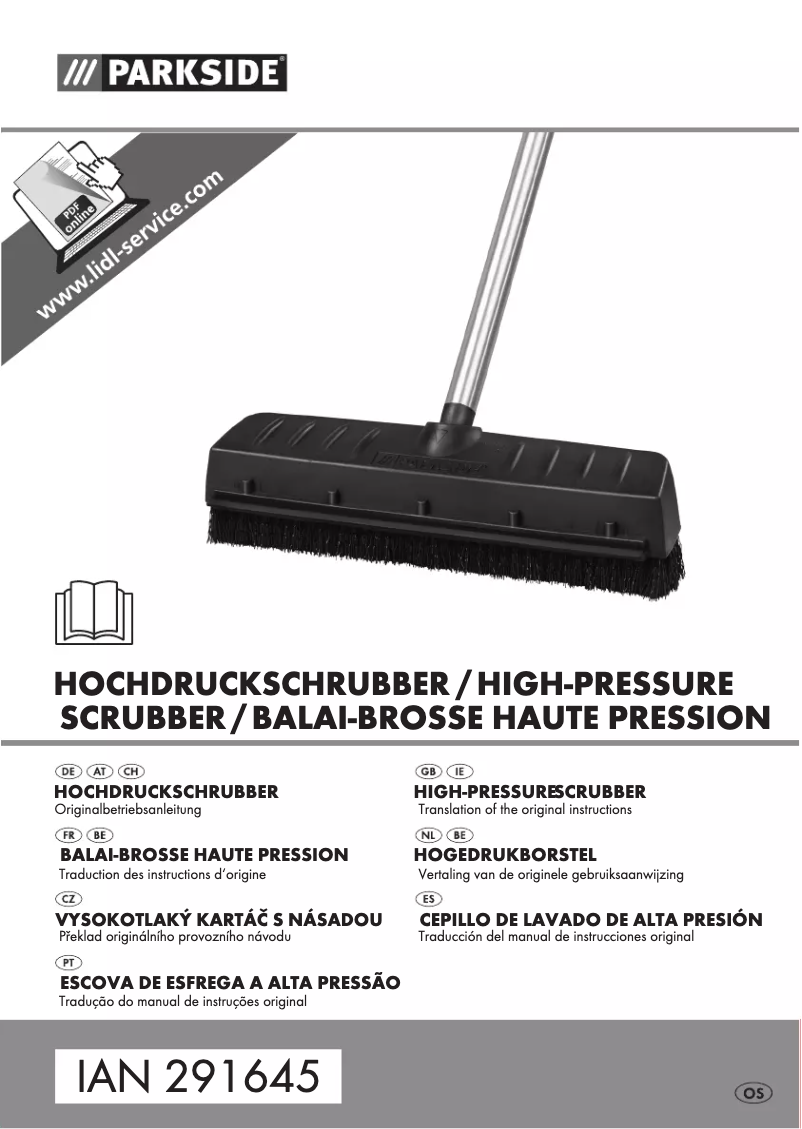 Page 1 of the manual User Manual Parkside IAN 068592