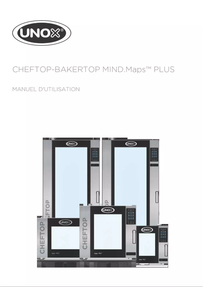 First page image of the manual for CHEFTOP MIND.Maps BIG COMPACT PLUS