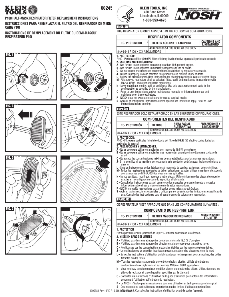First page image of the manual for 60245
