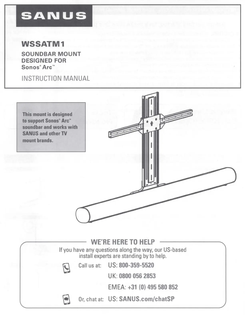 First page image of the manual for WSSATM1