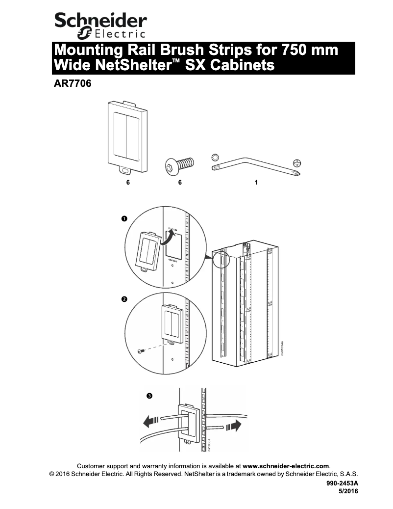First page image of the manual for AR7706