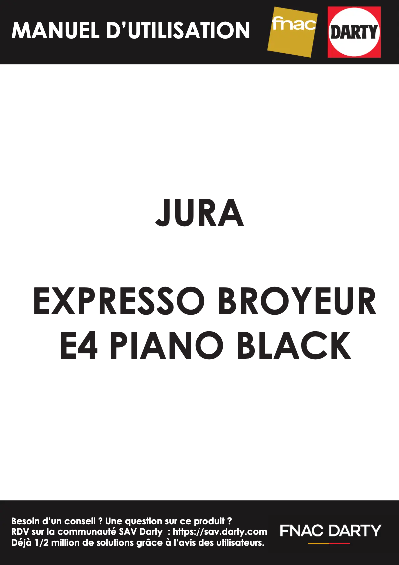 First page image of the manual for E4