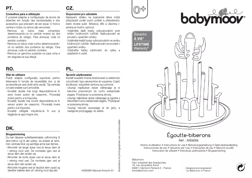 First page image of the manual for A006006
